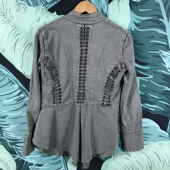 Free People | Military Lace Rope Jacket - Picture 8 of 8
